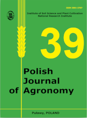 PolishJournal ofAgronomy vol 39